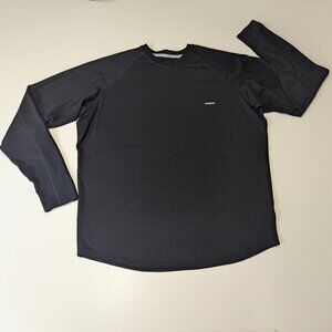 Patagonia Size XL Black Performance Base Layer Capilene